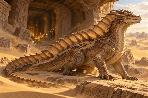 Brown Dragon